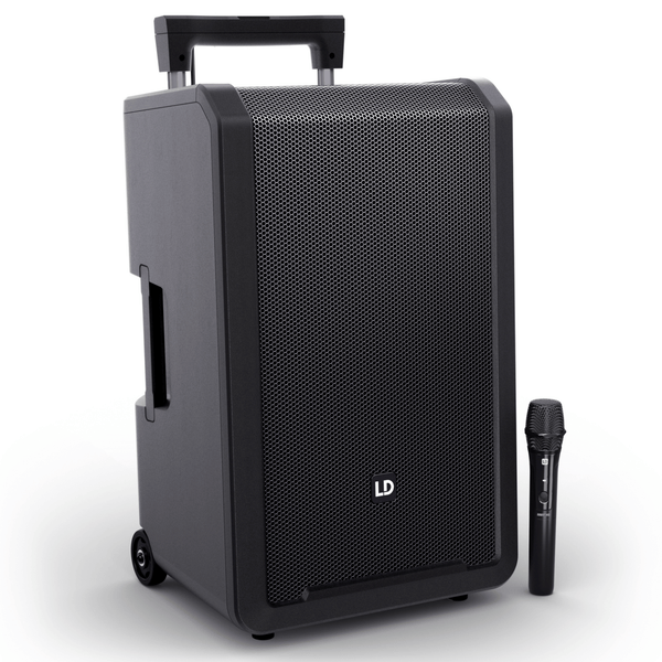 LD Systems Anny 12 12" Portable Battery Powered Bluetooth PA System With Mic