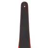 Stagg SLPL-NUBUK Red / Black Padded Leather Guitar Strap