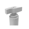 Ultimax UTX 524 White Floor Stands with M10 Lighting Fitting