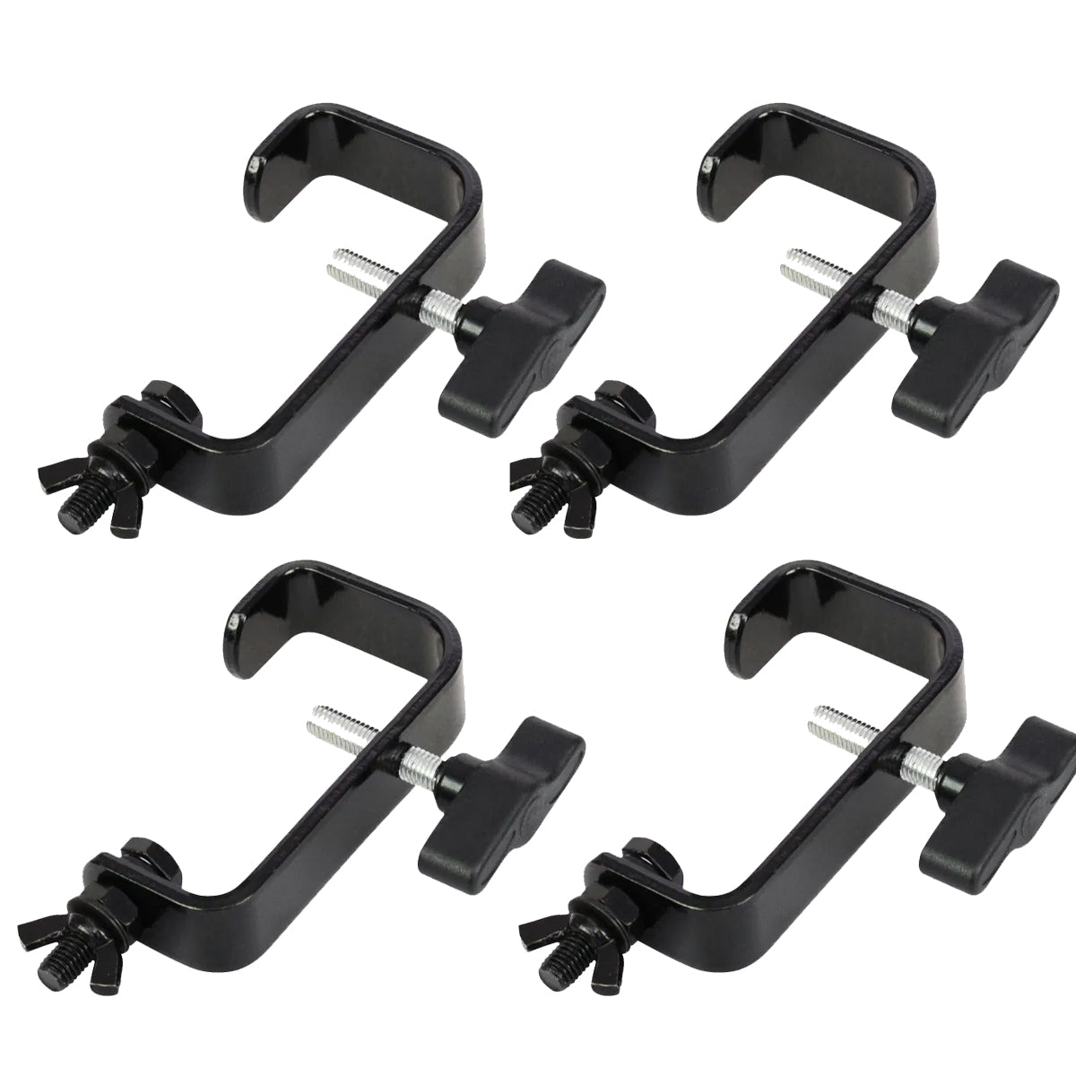 4 x Equinox 50mm G Clamp Black