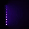 Cameo UV BAR 200 IR 12 x 3 W UV LED Bar in Black Housing with IR Remote Control