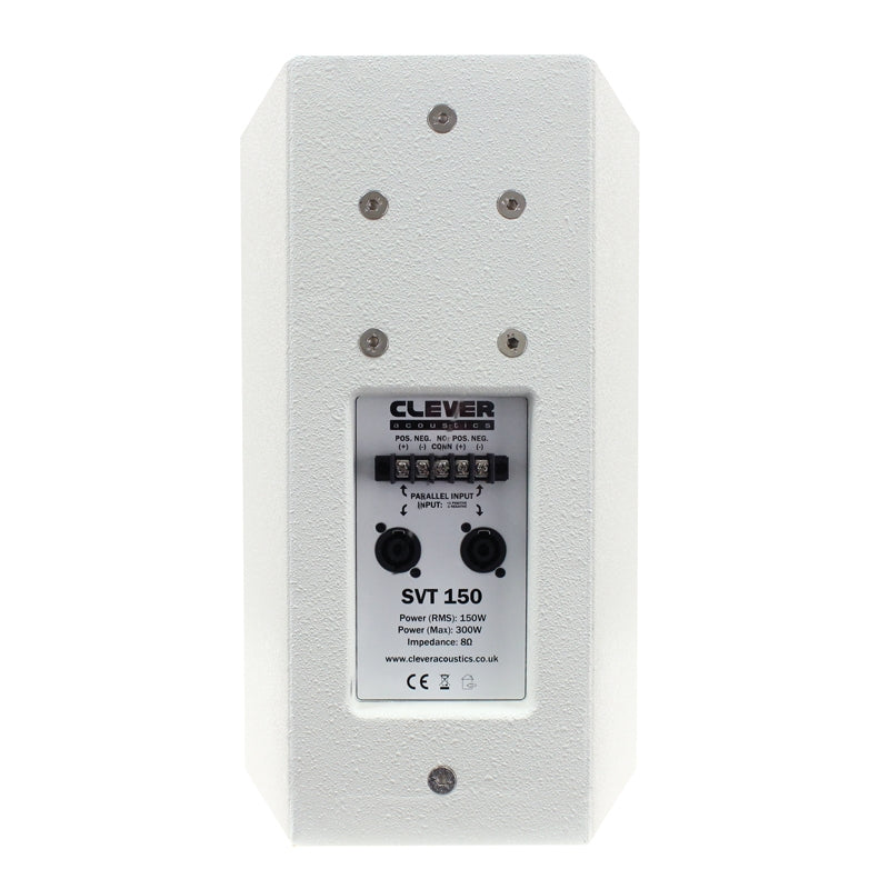 Clever Acoustics SVT 150 White Background Music Loudspeaker