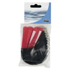 10 x Showgear Snap Velcro Ties 20x200mm Red