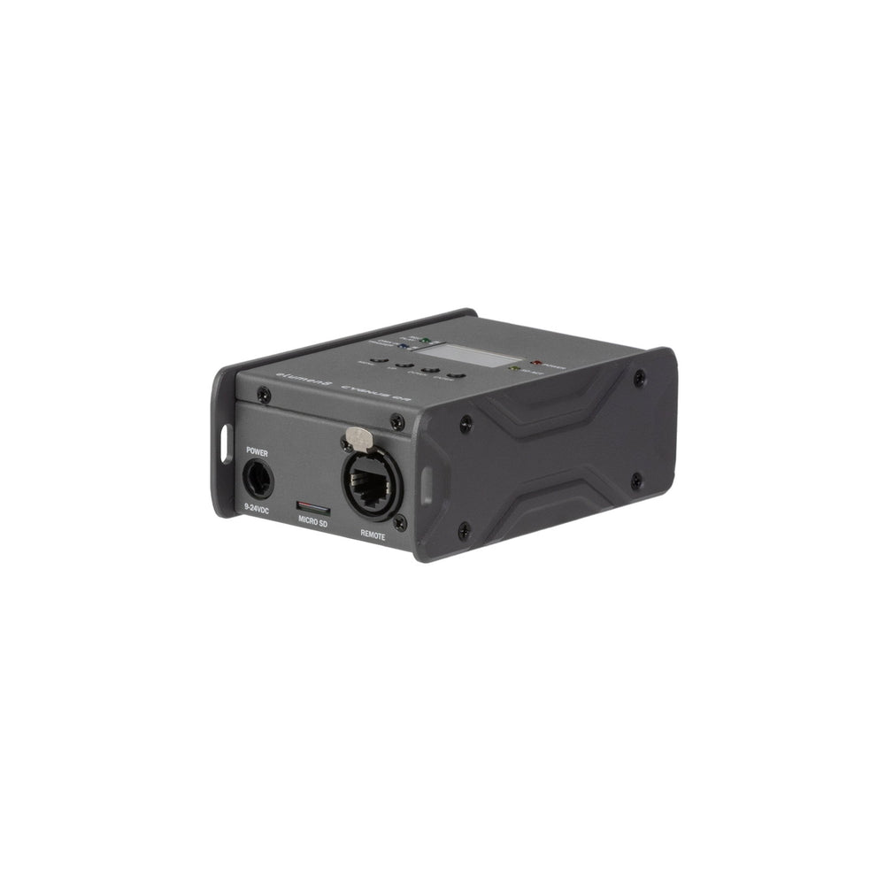 Elumen8 Cygnus QR Mini DMX Recorder with OLED display and DMX connections