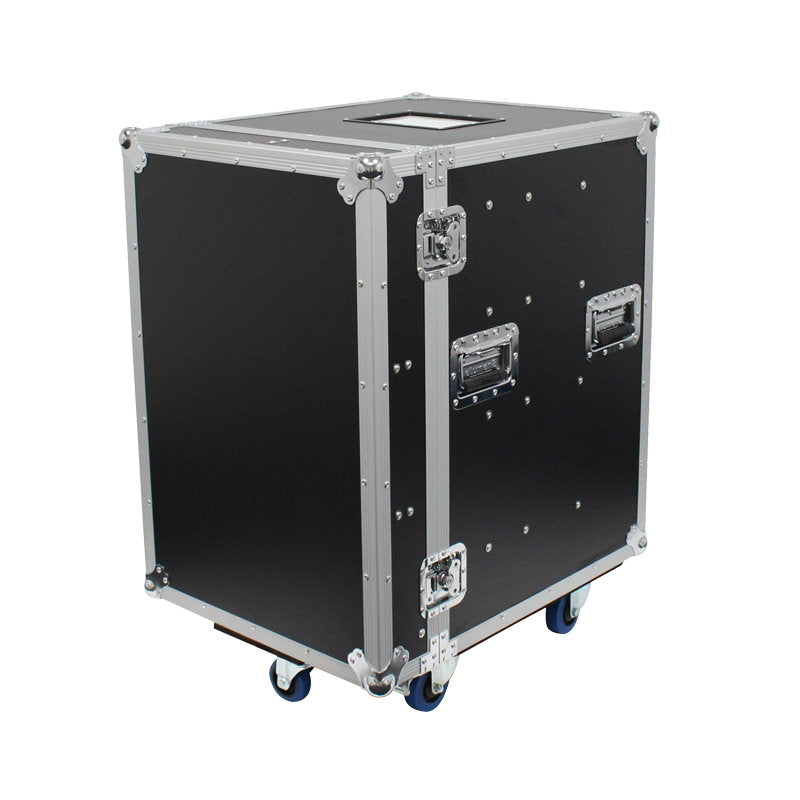 Elumen8 Four Drawer Production Flight Case with four drawers and door compartments