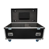 Elumen8 Truss Lectern Flight Case with four castors
