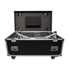 Elumen8 Truss Lectern Flight Case with four castors