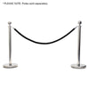 elumen8 Rope Black Velvet Chrome Barrier Series