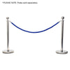 elumen8 Rope Blue Twisted Chrome Barrier Series