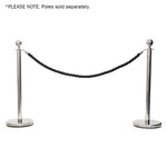 elumen8 Rope Black Twisted Chrome Barrier Series