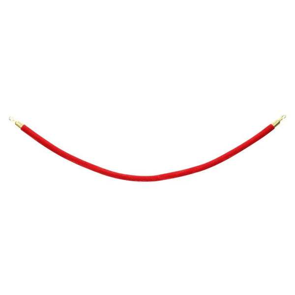 elumen8 Rope Red Velvet Gold Barrier Series