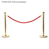 elumen8 Rope Red Velvet Gold Barrier Series