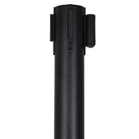 elumen8 Black Pole and Strap Retractable Barriers