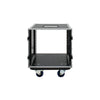 elumen8 10u Rack Flight Case with Wheels