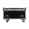 Elumen8 RT1000.20 road trunk flight case with removable dividers and castors