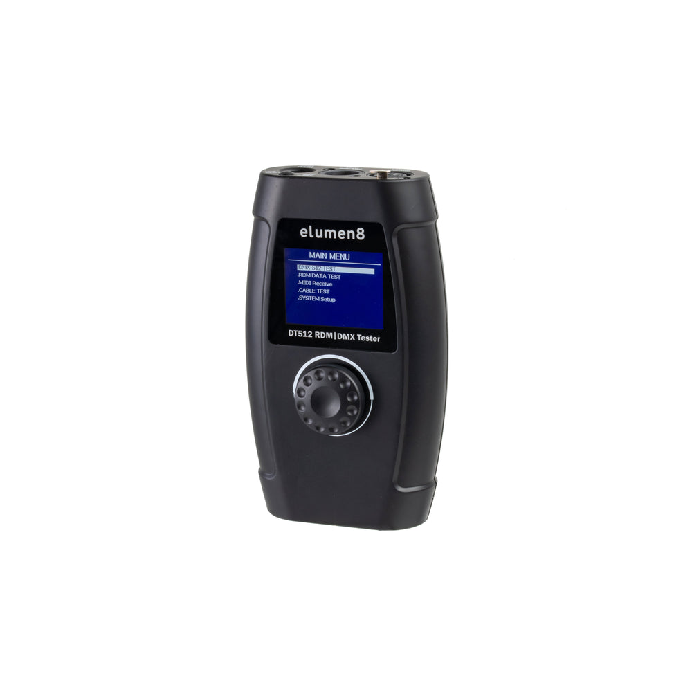 Elumen8 DT512 RDM DMX Tester with LCD display