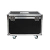 Equinox 4 Way Fusion Reflecta flight case with four fixture compartments