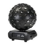 2 x Equinox Asteroid 5 x 40w RGBW LED Mirror Ball Effect Light with DMX Cable