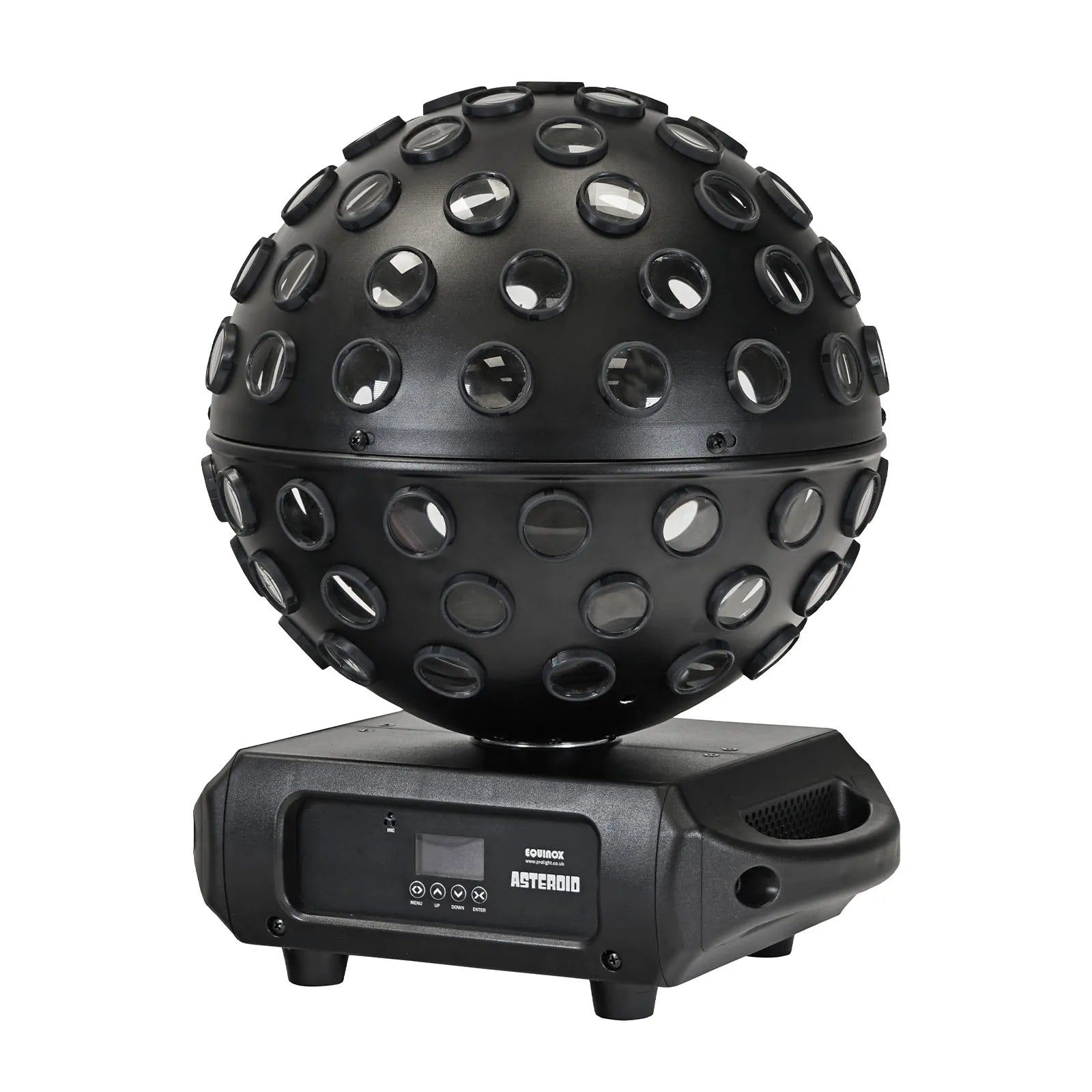 Equinox Asteroid 5 x 40w RGBW LED Mirror Ball Effect Light