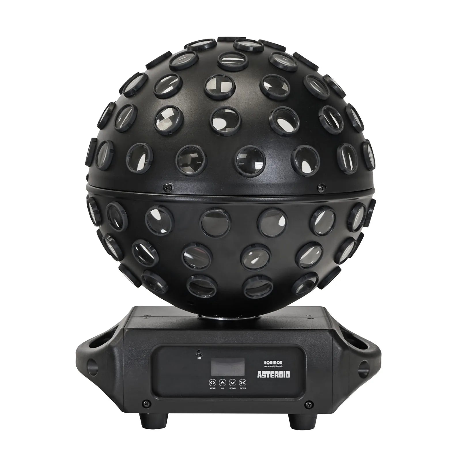 Equinox Asteroid 5 x 40w RGBW LED Mirror Ball Effect Light