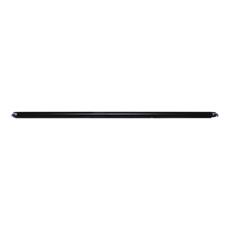 Equinox Pipe and Drape telescopic horizontal cross bar in black aluminium