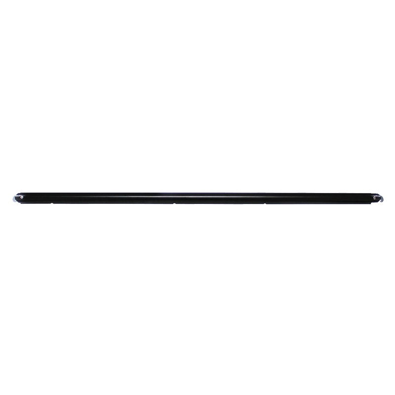 Equinox Pipe and Drape telescopic horizontal cross bar in black aluminium