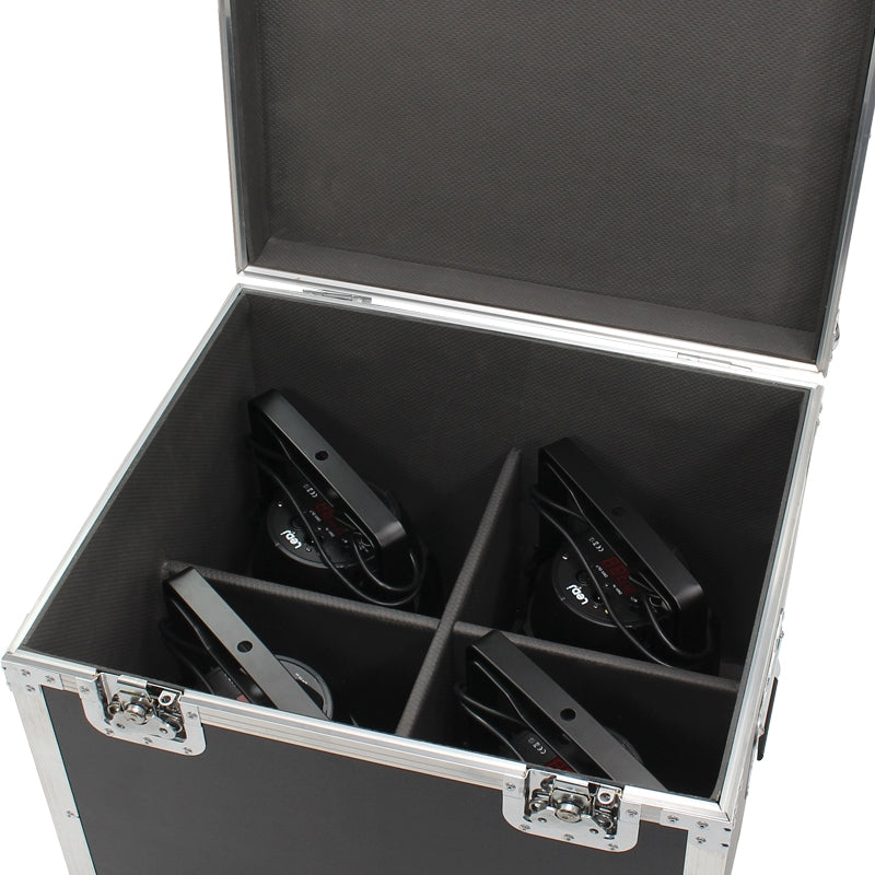 Equinox 4 Way Par Can Flight Case