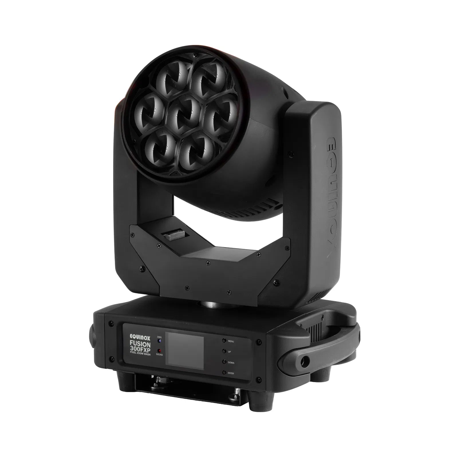 2 X Equinox Fusion 300FXP Pixel Zoom Wash Moving Head with DMX Cable