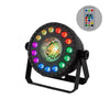 4 x Equinox MoonPar MKII 15 x 1W RGB par cans