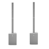 Two LD Systems MAUI 44 G2 white active column array systems