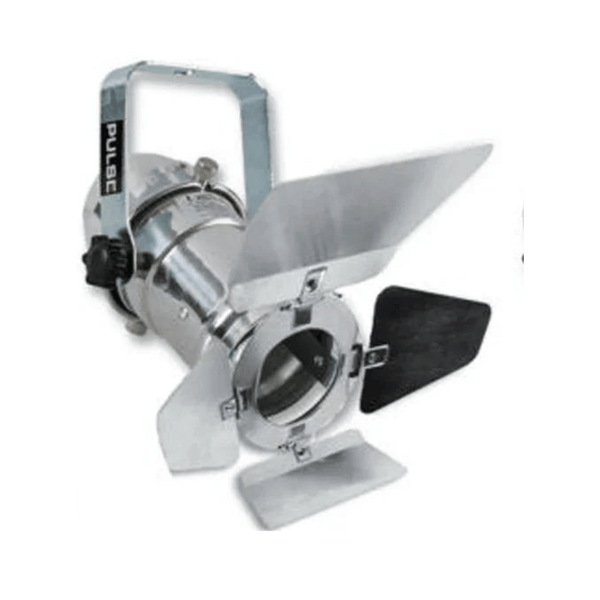 Silver Pulse PAR16 Birdie Can 230v Parcan Lantern  Spotlight With Barn Doors