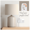 2 x Eagle Plug in Dimmer 13A Adjustable Light Control Switch