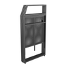 Ultimax DJBoothPro DJ Booth with Black and White Scrim and Carry Bags