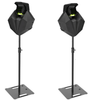 2 x Equinox Merlin 80w Multi Gobo Effect Light With Stands