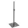 2 x Ultimax UTX 500 Black Square Base 35mm Speaker Lighting Stand With Carry Bags