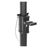2 x Ultimax UTX 500 Black Square Base 35mm Speaker Lighting Stand With Carry Bags