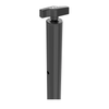 2 x Ultimax UTX 500 Black Square Base 35mm Speaker Lighting Stand With Carry Bags