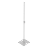 2 x Ultimax UTX 500WH White Square Base 35mm Speaker Lighting Stand