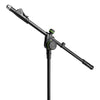 Gravity MS 4322 B Microphone Stand with Folding Tripod Base and 2 - Point Adjustment Telescoping Boom