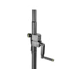 Gravity SP 2472 B Adjustable Speaker Pole with Crank, 35mm to M20