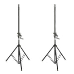 2 x Gravity SP 4722 B Wind-Up Speaker Stand