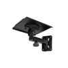 2 x Gravity SP WM 1 B Tiltable and swivelling wall mount for studio monitors