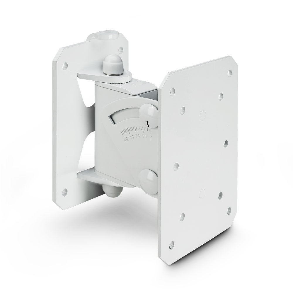 Gravity SP WMBS 20 W Tilt-and-Swivel Wall Mount for Speakers up to 20 kg, White