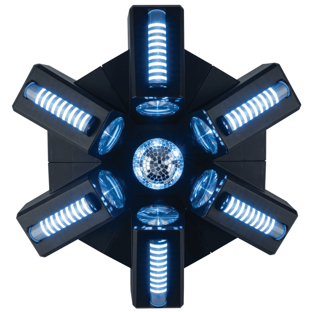 Showtec Typhoon 640 6x RGBW LED mirror ball light effect