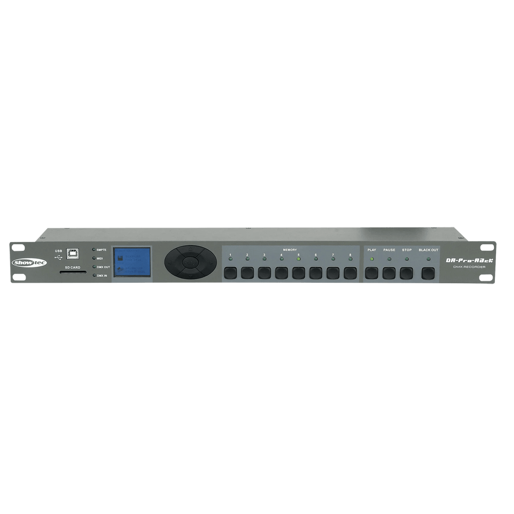 Showtec DR Pro Rack DMX Recorder
