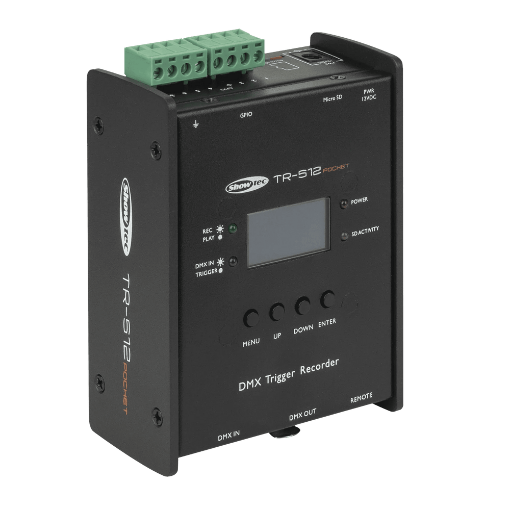 Showtec TR - 512 Pocket DMX Trigger/Recorder