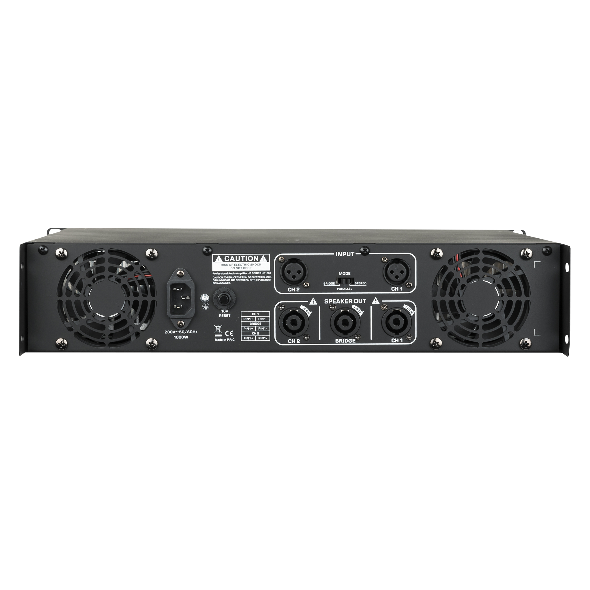 DAP HP-1500 2x 750 W Amplifier