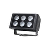 LEDJ Spectra Flood Q6 exterior fixture with RGBW LEDs and integral mounting brackets