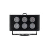 LEDJ Spectra Flood Q6 exterior fixture with RGBW LEDs and integral mounting brackets