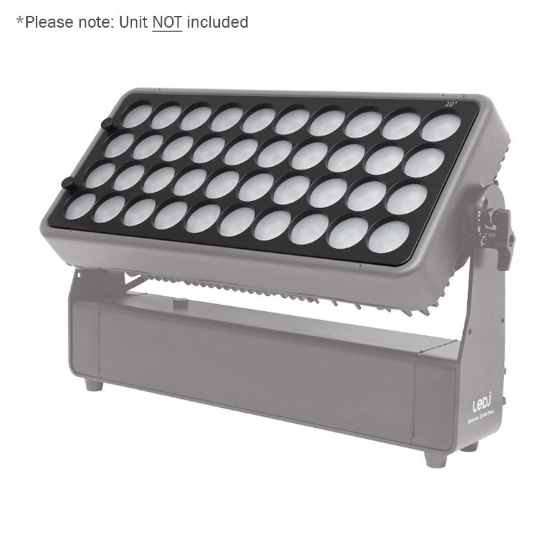 LEDJ Spectra QX40 Pixel exterior fixture with 20-degree lens